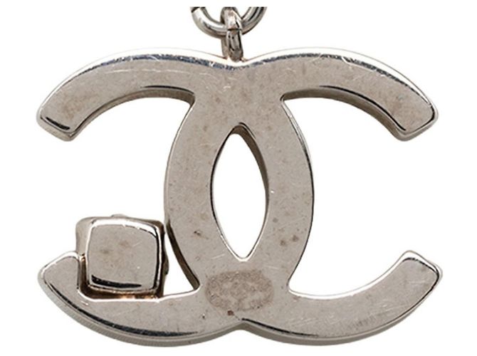 Collana con pendente Coco Mark Chanel Argento - vista 5