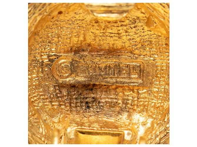 Orecchini a clip Chanel Coco Mark con motivo leone D'oro - vista 4