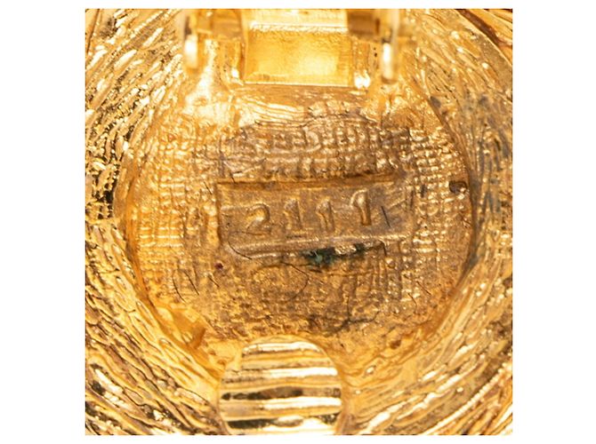 Orecchini a clip Chanel Coco Mark con motivo leone D'oro - vista 5