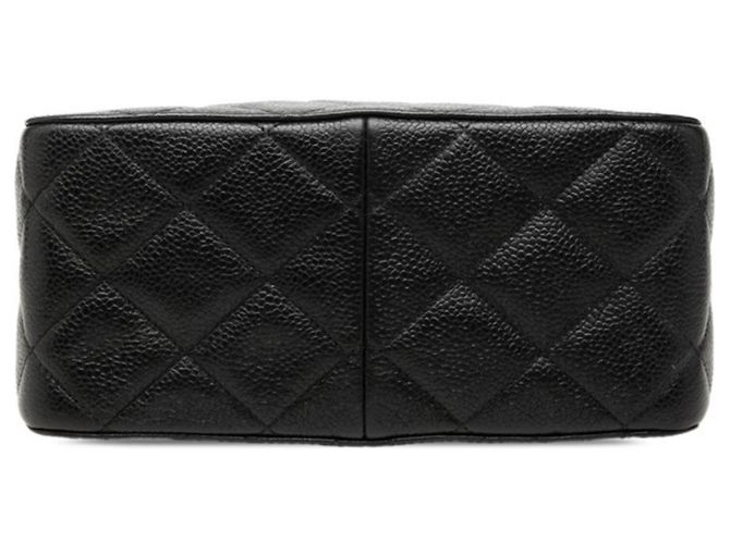 Sac à bandoulière Chanel Matelassé Coco Mark Noir - vue 3