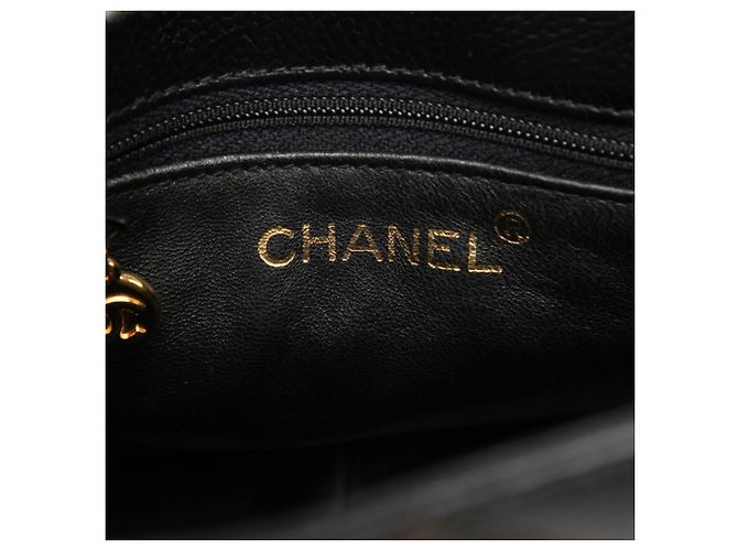 Sac à bandoulière Chanel Matelassé Coco Mark Noir - vue 5