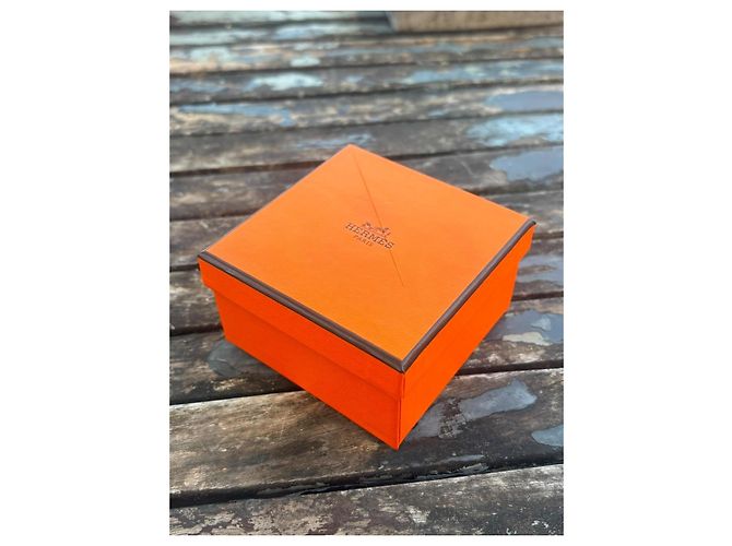 Hermès Jumbo Seidentuchring Palladium Silber - Ansicht 6