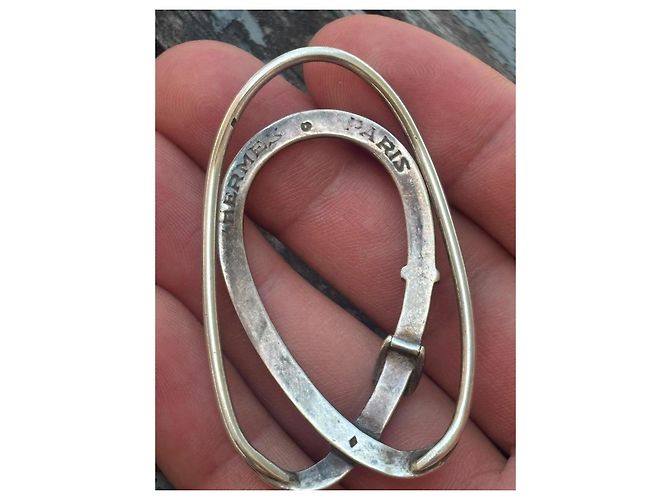Hermès Clip per banconote in argento - vista 2