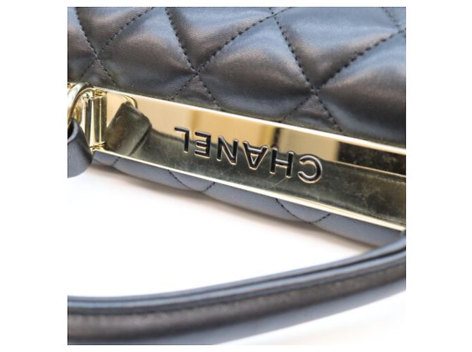 Borsa a tracolla 2-Way Chanel Trendy CC Maxi Nero - vista 7