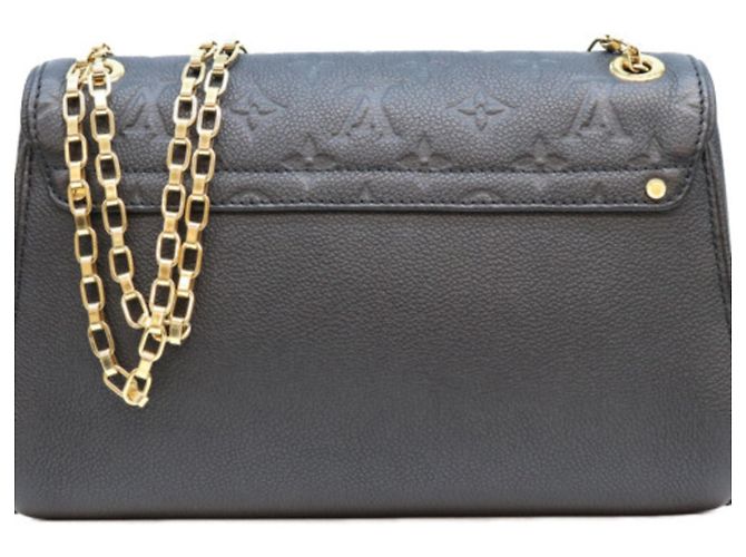 Bolsa de Ombro Louis Vuitton Empreinte Black Saint Germain PM Preto - vista 3