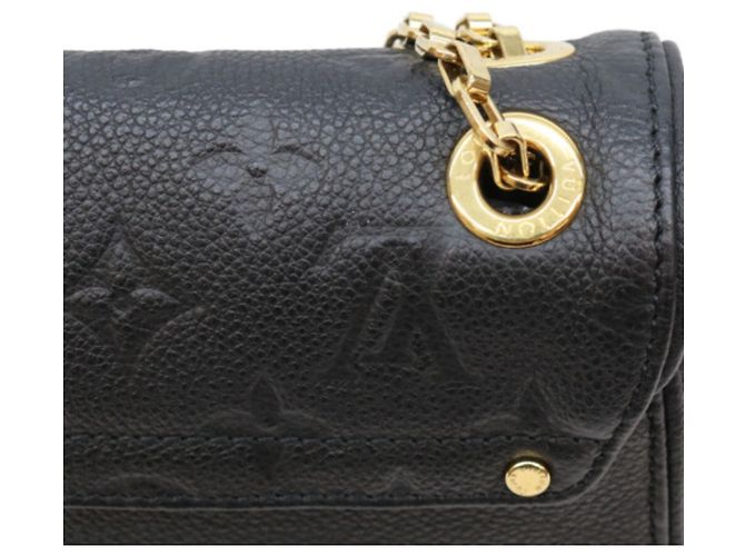 Bolsa de Ombro Louis Vuitton Empreinte Black Saint Germain PM Preto - vista 6