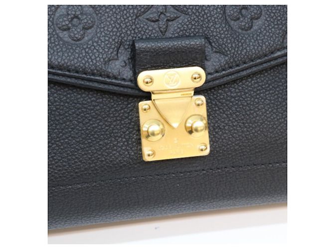 Bolsa de Ombro Louis Vuitton Empreinte Black Saint Germain PM Preto - vista 8