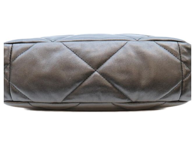 Timeless Borsa a tracolla Chanel AS1160 in agnello nero - vista 5