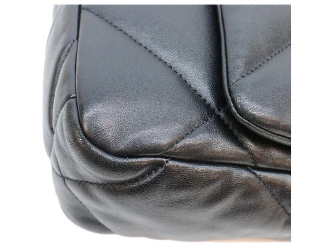 Timeless Borsa a tracolla Chanel AS1160 in agnello nero - vista 7