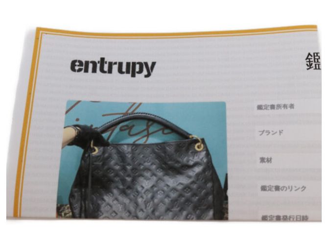Borsa a Spalla Louis Vuitton M93448 Empreinte Black Artsy MM Nero - vista 12