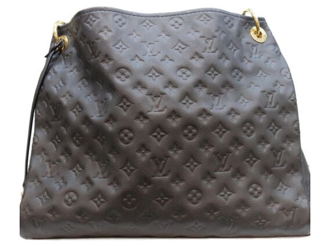 Borsa a Spalla Louis Vuitton M93448 Empreinte Black Artsy MM Nero - vista 3