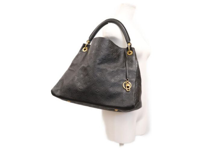 Borsa a Spalla Louis Vuitton Black Artsy MM Nero - vista 11
