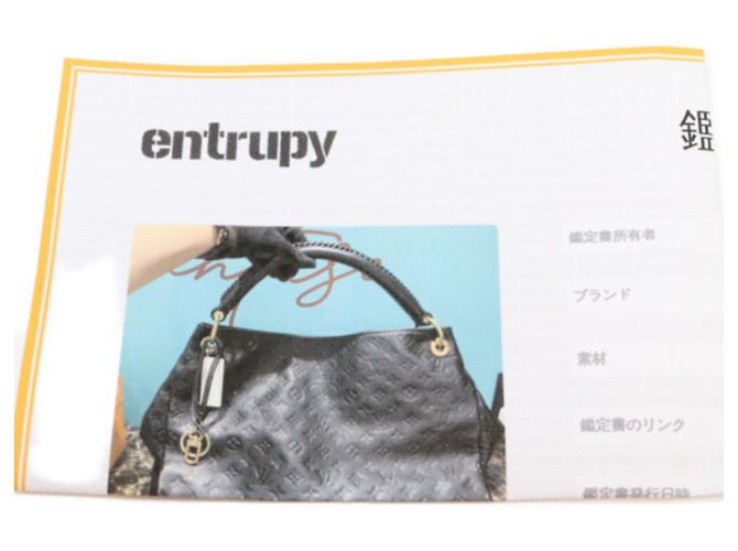 Borsa a Spalla Louis Vuitton Black Artsy MM Nero - vista 12
