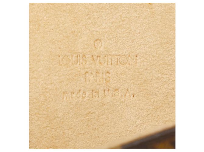 Borsa Louis Vuitton Monogram Pochette Twin PM Marrone - vista 11