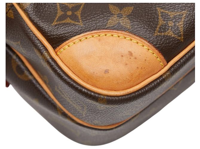 Borsa a tracolla Louis Vuitton Monogram Nile Marrone - vista 5
