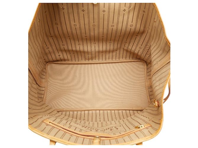 Borsa Tote Louis Vuitton Monogram Neverfull GM Marrone - vista 10