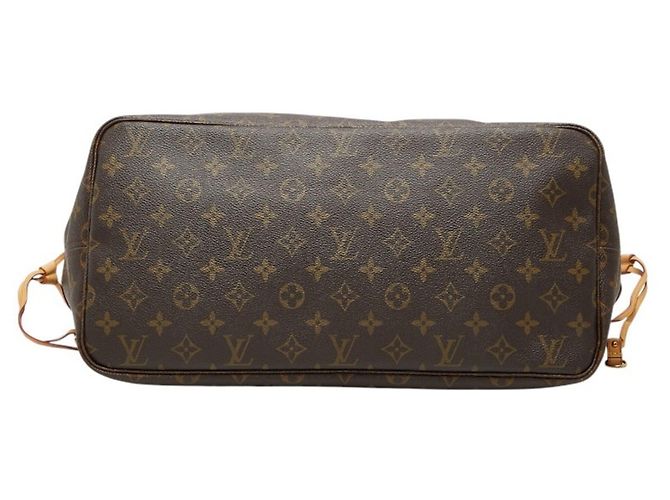 Borsa Tote Louis Vuitton Monogram Neverfull GM Marrone - vista 3