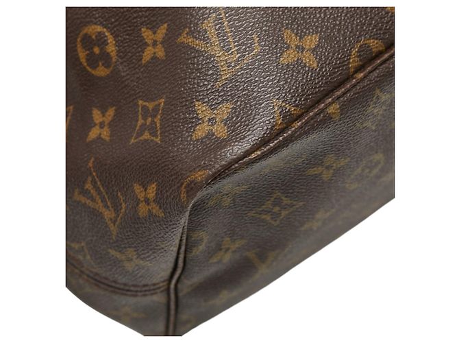 Borsa Tote Louis Vuitton Monogram Neverfull GM Marrone - vista 5