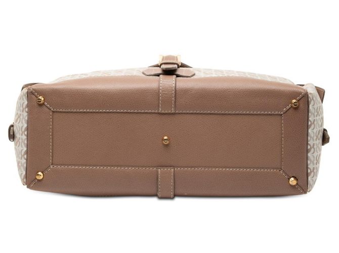 Loewe Repeat Anagram Handtasche Weiß Beige - Ansicht 3