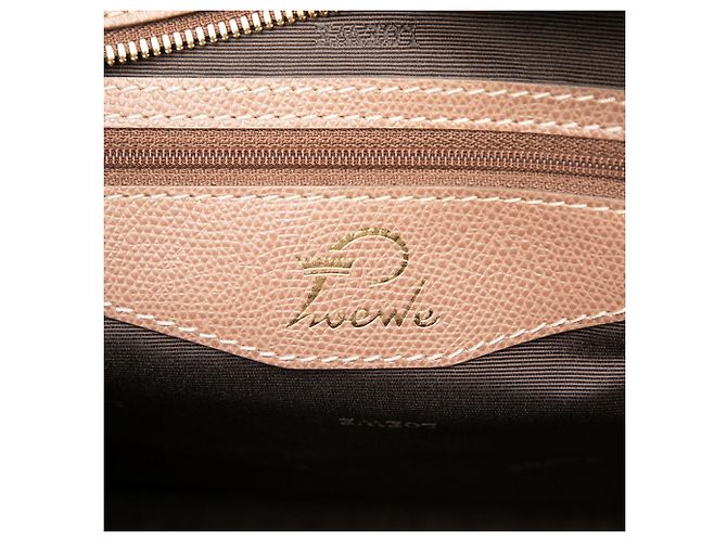 Loewe Repeat Anagram Handtasche Weiß Beige - Ansicht 5