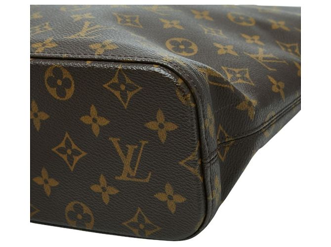 Borsa Tote Louis Vuitton Monogram Luco Marrone - vista 4