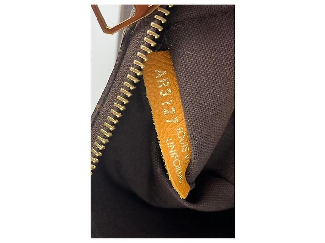 Borsa a Tracolla Louis Vuitton Pallas Monogram Marrone - vista 10