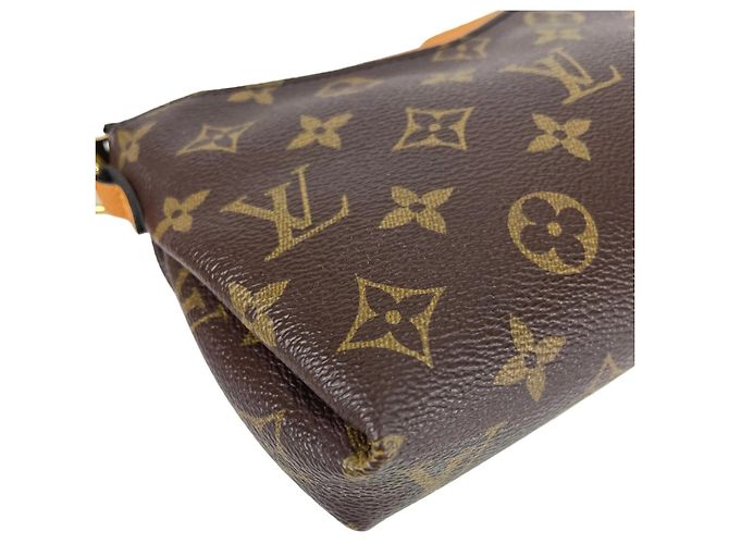 Borsa a Tracolla Louis Vuitton Pallas Monogram Marrone - vista 8