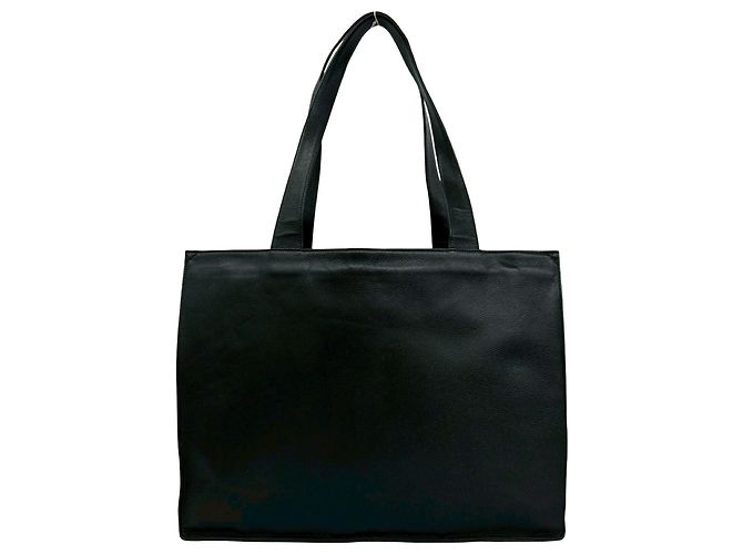 Timeless Borsa Tote CHANEL Coco Caviar Skin Tote Bag Nero - vista 3
