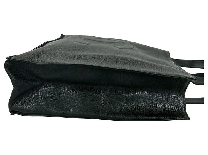 Timeless Borsa Tote CHANEL Coco Caviar Skin Tote Bag Nero - vista 6