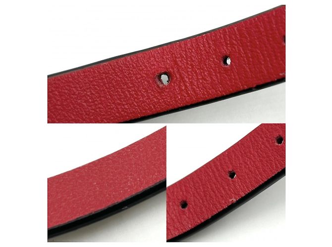 Bracciale Charm Valentino Garavani Nero Rosso - vista 6