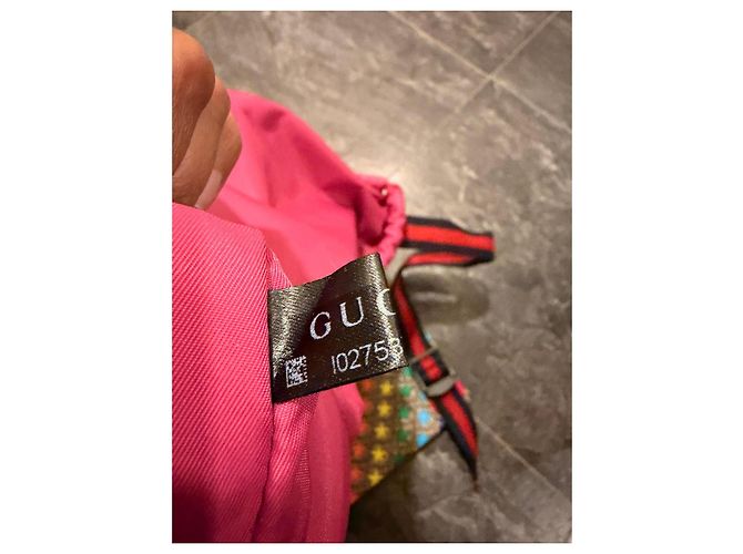 Gucci Mochila GG Supreme estrellas arcoíris Multicolor Monograma - vista 5