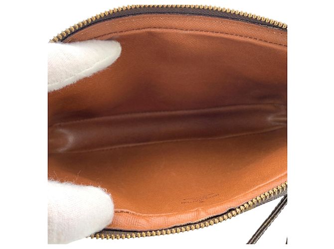 Louis Vuitton Pochette Dragonne PM Vintage Monogram Marly M51827 Rosso - vista 5