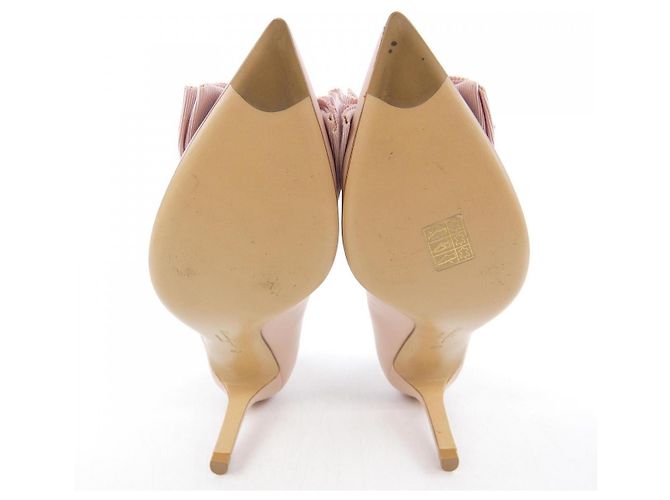 Décolleté in pelle Salvatore Ferragamo Rosa - vista 4