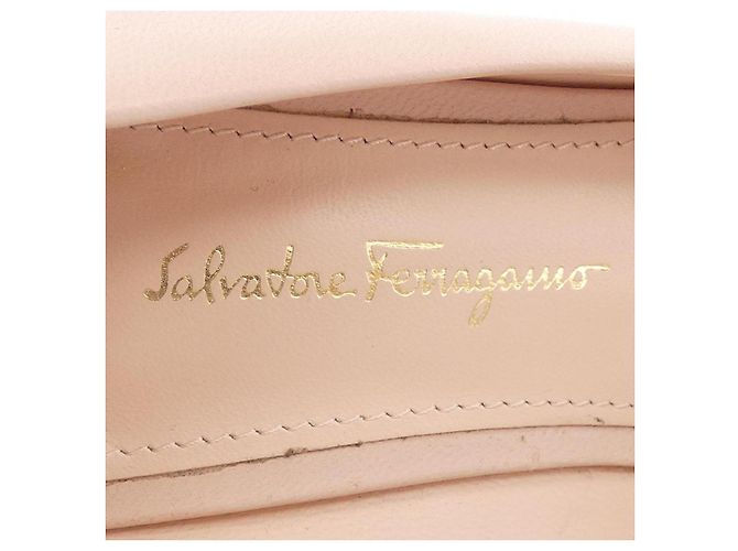 Décolleté in pelle Salvatore Ferragamo Rosa - vista 6