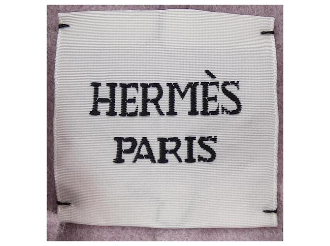 Hermès Abrigo de cachemira Hermes Rosa - vista 4