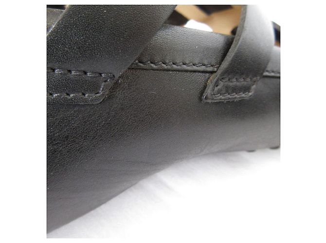 Tod's Sandali TODS GOMMINI TRONCHETTO FIBBIE Nero - vista 16