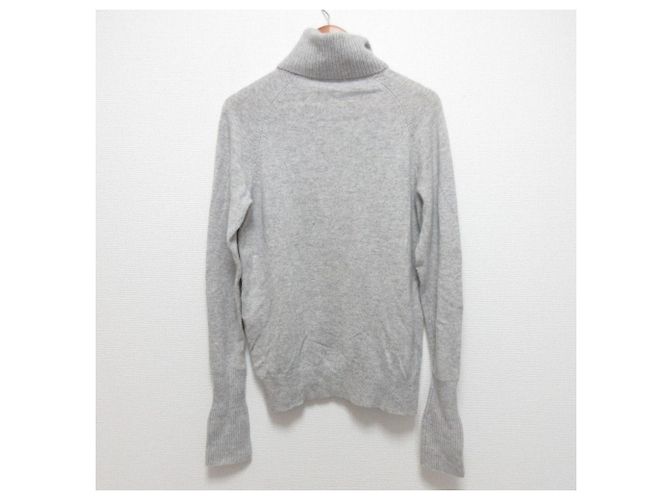 Luxus-Rollkragenpullover aus Kaschmir von theory Braun Grau - Ansicht 2