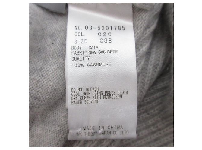 Luxus-Rollkragenpullover aus Kaschmir von theory Braun Grau - Ansicht 8