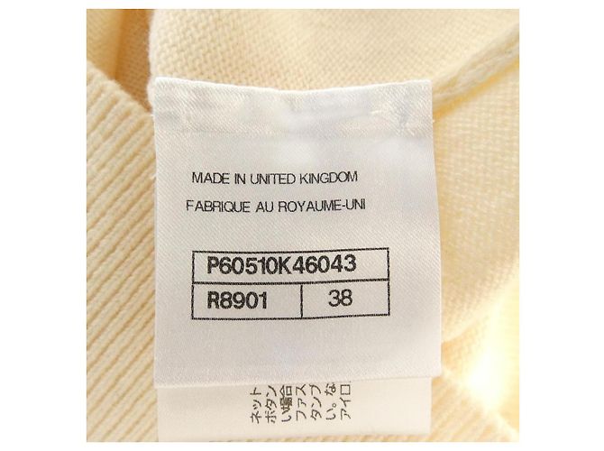 Chanel P60510K46043 Kaschmirstrickware Braun Beige - Ansicht 4