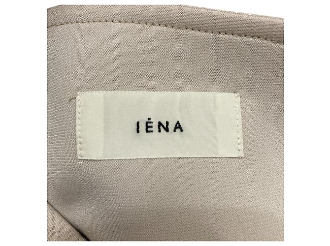 Autre Marque Falda larga elástica IENA Beige - vista 4