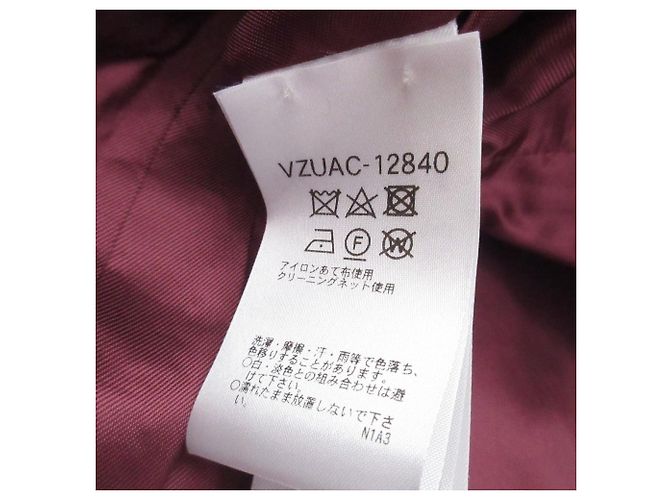 Autre Marque Abrigo de lana melton TARA JARMON Castaño Burdeos - vista 8