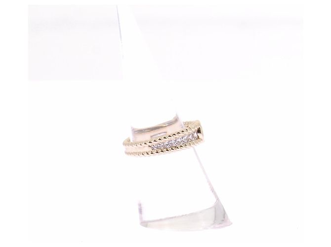 APM Monaco Anello in oro con strass e pietra D'oro - vista 2