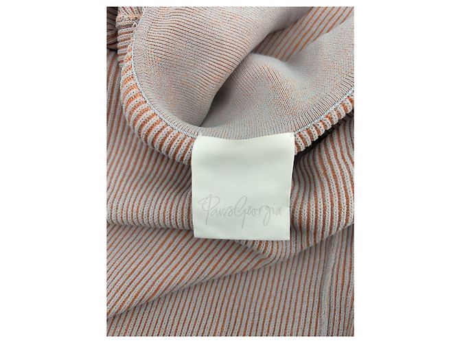 Autre Marque PARIS GEORGIA Rosa Viscose Kleid mit Reißverschluss Pink - Ansicht 5