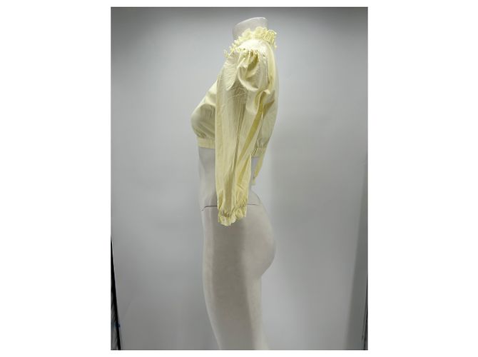 Autre Marque Top LIONESS de algodón amarillo S - vista 3