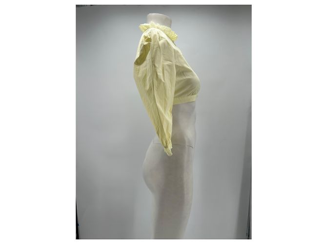 Autre Marque Top LIONESS de algodón amarillo S - vista 4