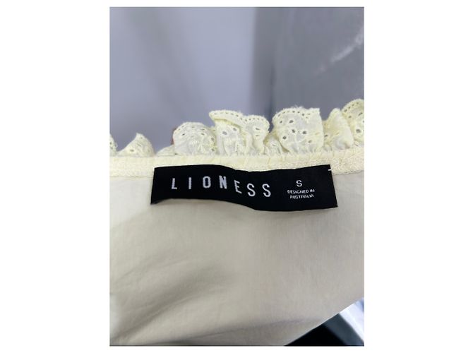 Autre Marque Top LIONESS de algodón amarillo S - vista 5