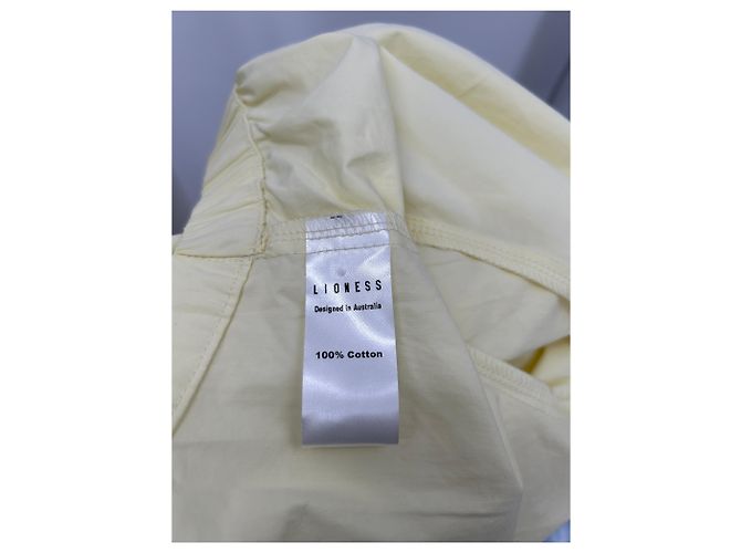 Autre Marque Top LIONESS de algodón amarillo S - vista 6