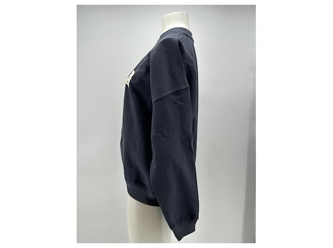 Autre Marque ADANOLA Pullover Marineblau Baumwolle S - Ansicht 3
