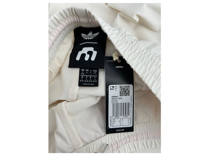 Adidas Jogging blanco y naranja - vista 3