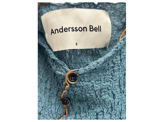 Autre Marque Top de algodón azul ANDERSSON BELL - vista 3